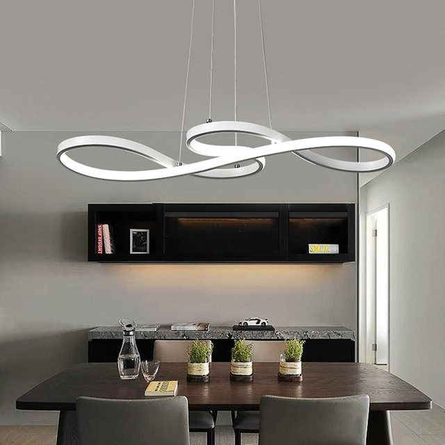 HAULVANG LED-Pendelleuchte in Schwarzgold, verstellbare Hängelampe für Esszimmer, Küche und Foyer - Bild 1