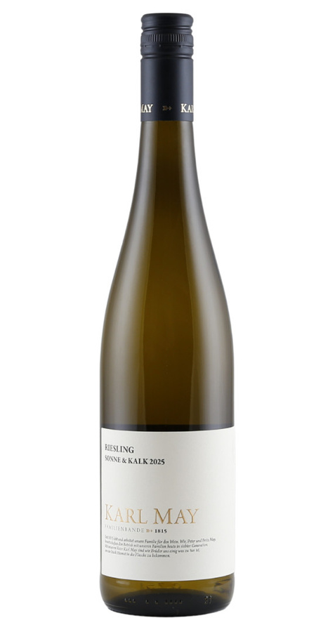 Karl May Sonne & Kalk, Riesling, trocken, Weißwein, 2025, 0,75 l - Bild 2