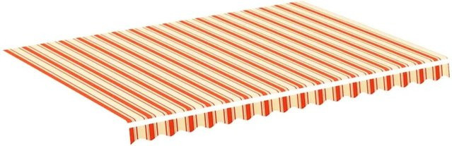 Furnicato Markisenbespannung aus Polyester in Gelb und Orange, B/H: 35 x 25 m - Bild 1