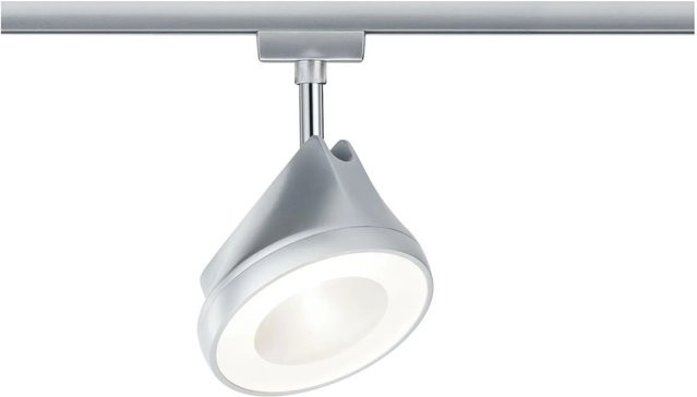 Paulmann URail Arena LED Schienensystem-Leuchte, Chrom, dimmbar, B/T/H: 12,3 x 12,3 x 19,1 cm - Bild 1