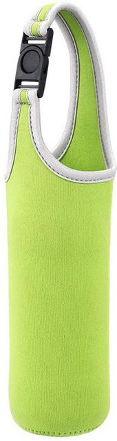 Neoprenhülle für Sportwasserflaschen aus Glas, Isoliertasche und Tragetasche, grün, 750 ml - Bild 1