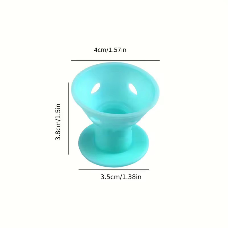10 Stück Damen-Pilzrolle Lockenwickler für normales Haar, manuell - Bild 4