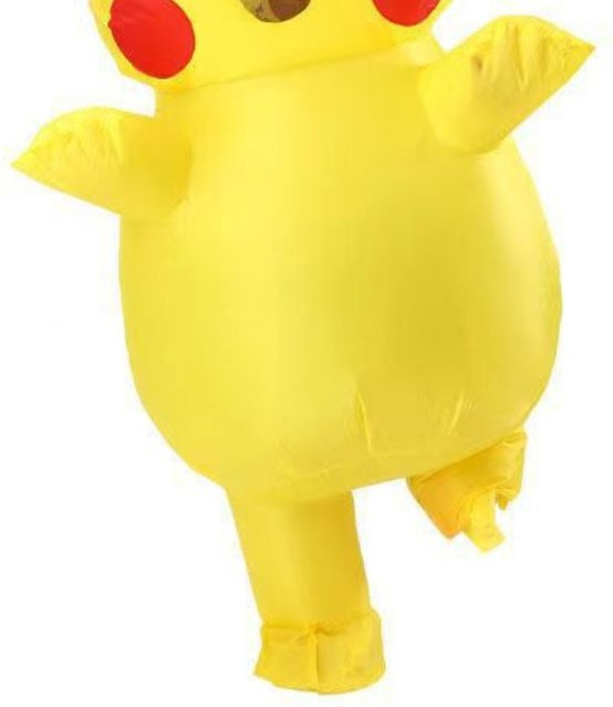 Hot Toys Pokémon Pikachu, aufblasbare Kostüme, Ganzkörper-Aufführungsanzüge - Bild 1