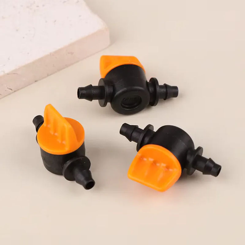 10 Stück Tropfbewässerungsventile aus schwarzem PVC für 4/7 mm Schläuche zur Bewässerung von Garten, Rasen und Gewächshaus - Bild 4