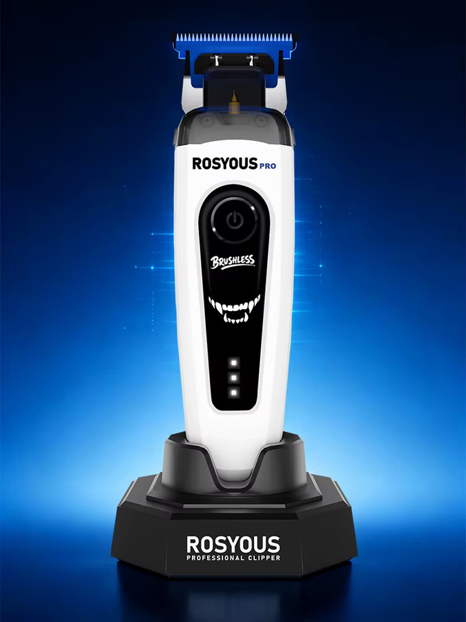 ROSYOUS RSpro-202 Haarschneider für Herren, Weiß - Bild 6