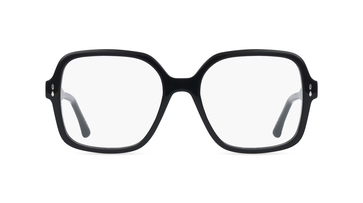 Isabel Marant IM 0257 Korrektionsbrille, Vollrand, Quadratisch, Acetat, Damen, schwarz - Bild 1