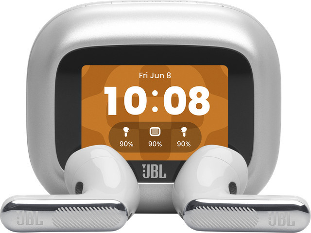 JBL Live Flex 4 True Wireless In-Ear Kopfhörer Silber - Bild 1