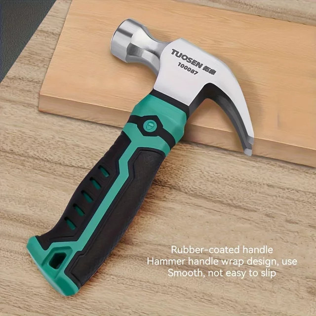 Damaly Multifunktionaler Mini-Hammer mit Stoßdämpfungsgriff für Heim-DIY-Projekte und Camping - Bild 1