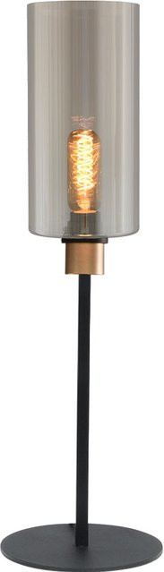 Masterlight Ortona Tischleuchte aus Glas und Metall in Gold matt mit Ø 140 mm - Bild 1
