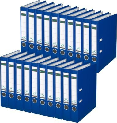 LEITZ Ordner 1015 DIN A4 in Nachtblau, 20 Stück, Rückenbreite: 52 mm - Bild 1