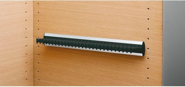 Servetto Krawattenhalter Modell D aus Aluminium und Kunststoff in Schwarz - Bild 1