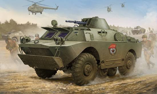Trumpeter Russian BRDM-2 early, Fahrzeuge, Grün - Bild 1