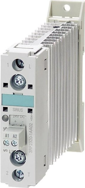 Siemens 1-phasiges Halbleiterschütz 3RF23 3RF2320-1AA44 in Weiß - Bild 1