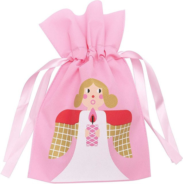 Rico Design Paper Poetry Geschenktüte Engel rosa B: 20 cm, H: 30 cm - Bild 1