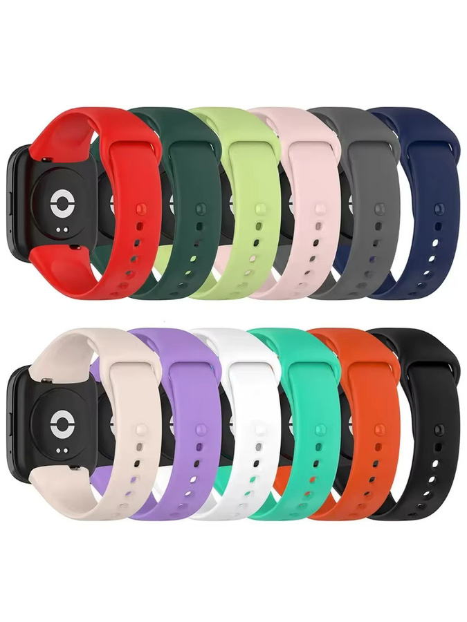 Xiaomi Uhrenarmband Silikon, green, Redmi Watch 3 Active/Lite - Bild 4