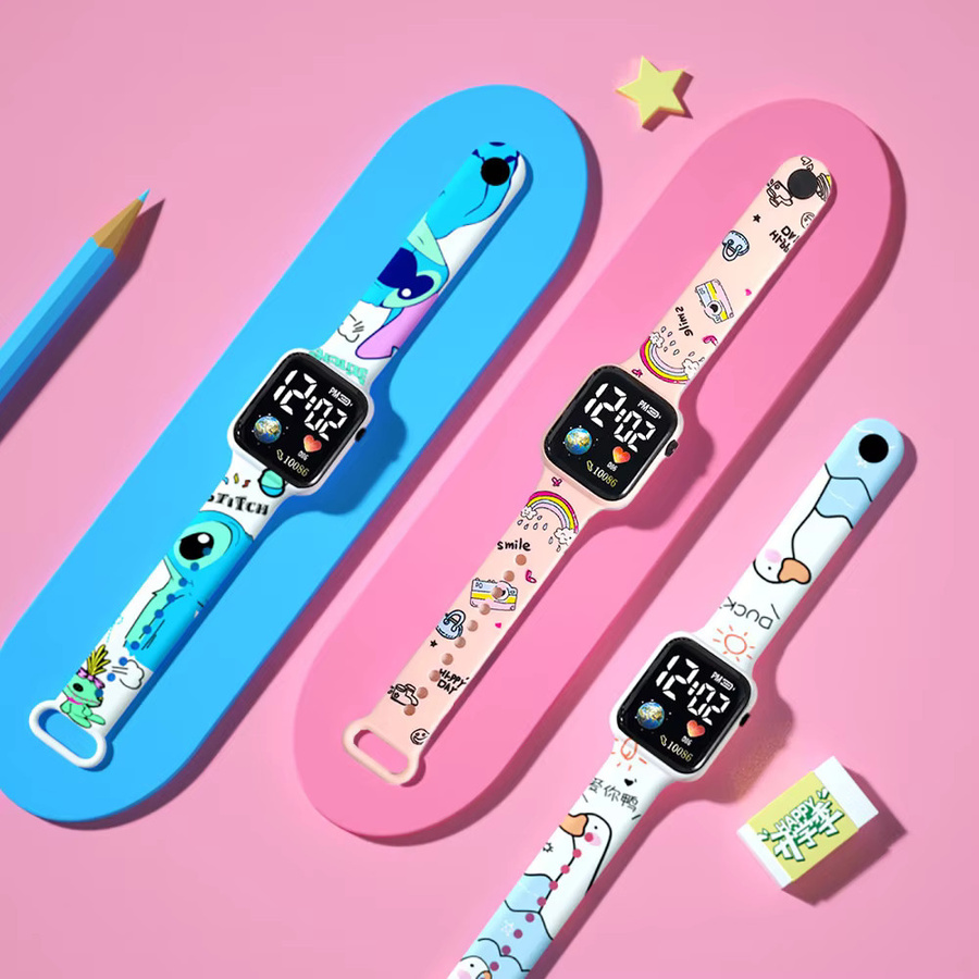 Disney Digitaluhr, Kunststoff, Schwarz, Kinder - Bild 1