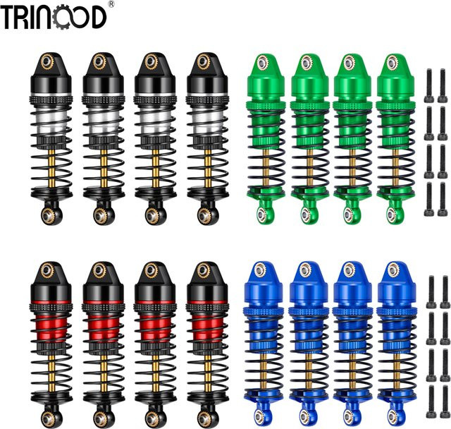 TRINOOD Stoßdämpfer vorne und hinten für 1/18 RC Car, Zubehör, Metall - Bild 1