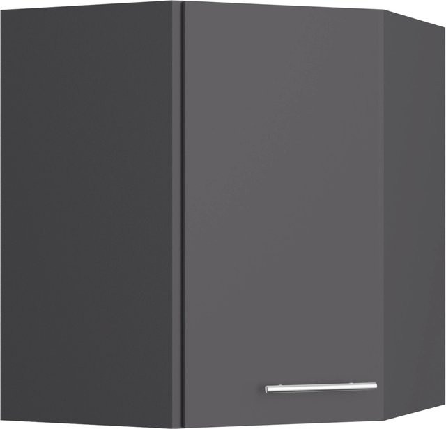 Optifit Küchen-Eckoberschrank Ingvar420 in Anthrazit Matt, B/T/H: 60 x 70,4 x 34,9 cm - Bild 1