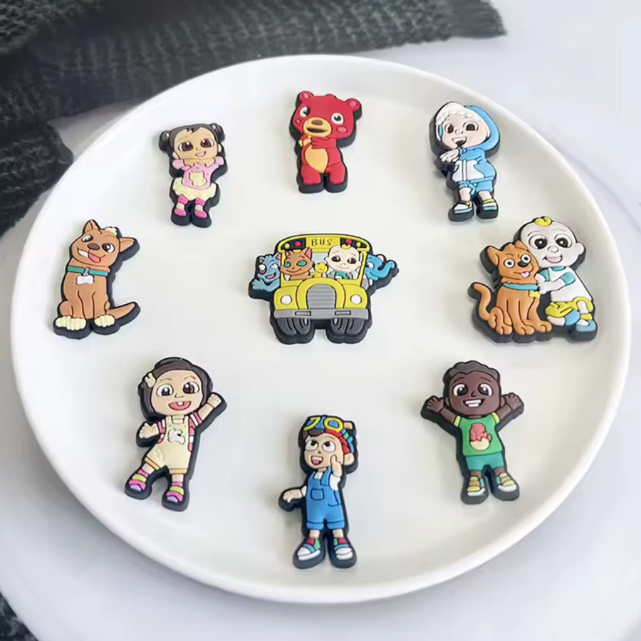Hot Toys Charms Set, Cartoon-Schuh-Charms, Kinder - Bild 4