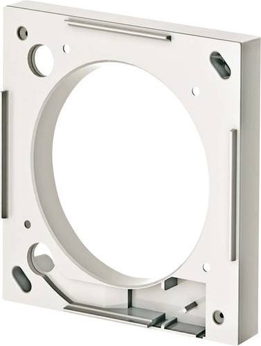 Helios Ventilatoren MF 100 Montageflansch Connector in Weiß - Bild 1