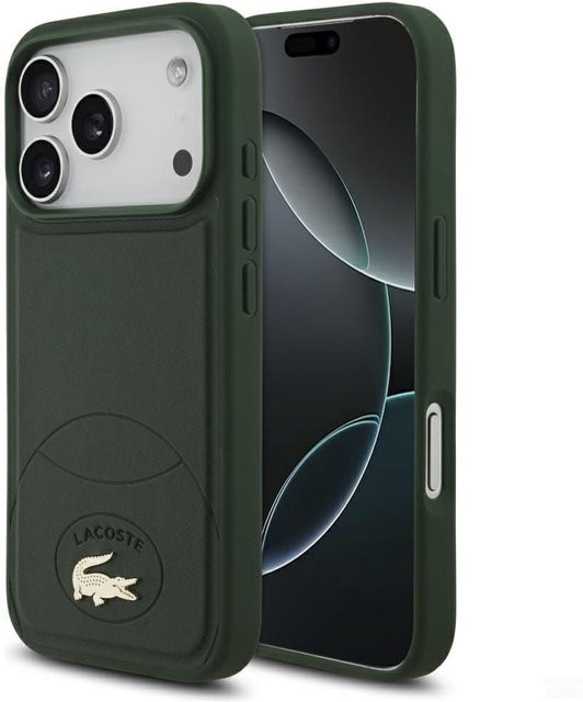 Lacoste MagSafe Hard Cover Schutzhülle für Apple iPhone 17 Pro Max in Grün - Bild 1