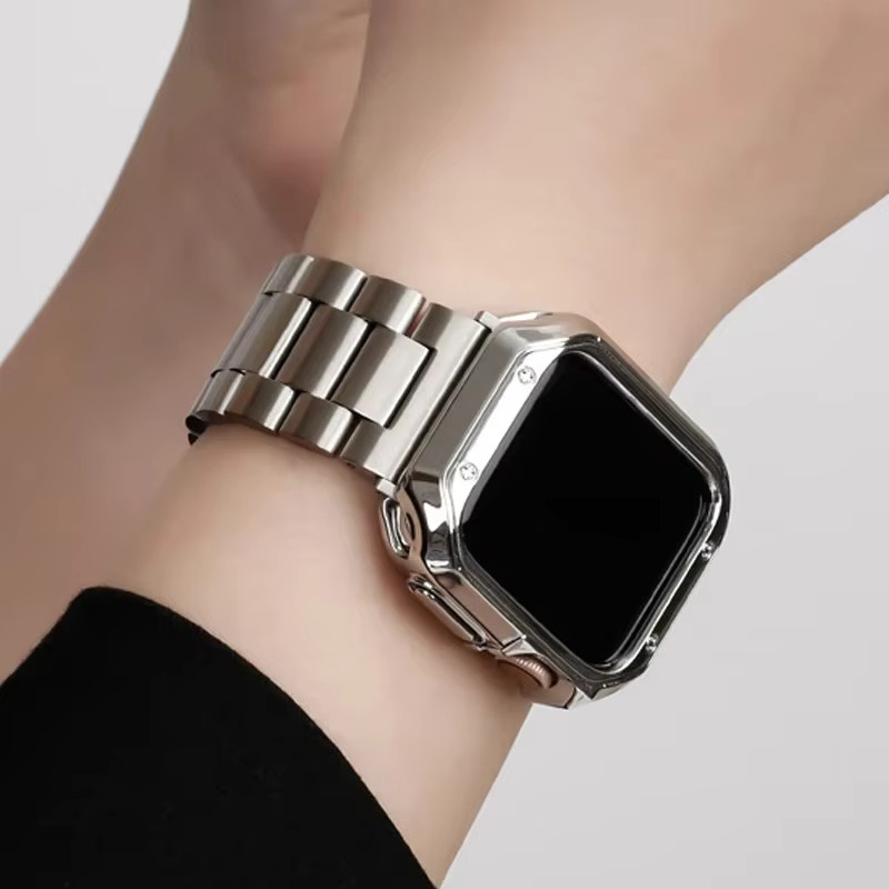 Uhrenarmband Edelstahl, Silber, Unisex - Bild 1