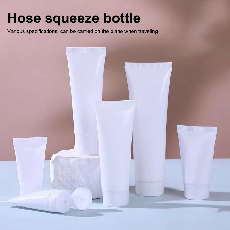 AESTHTANY Lotion-Quetschtuben, weiß, nachfüllbar, 10 Stück - Bild 2