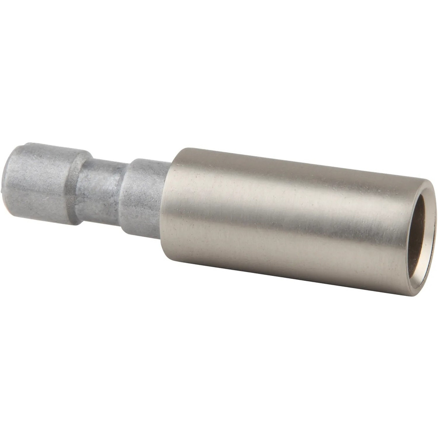 Mydeco Gardinenstangen-Trägerverlängerung Noble Match in Edelstahl-Optik, Silber, Durchmesser: 2,5 cm - Bild 2