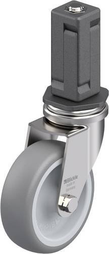 Blickle Edelstahl-Apparate-Lenkrolle LRXA-TPA 75G-EXV04 in Silber, Rad-Durchmesser: 75 mm, Tragfähigkeit: 75 kg - Bild 1