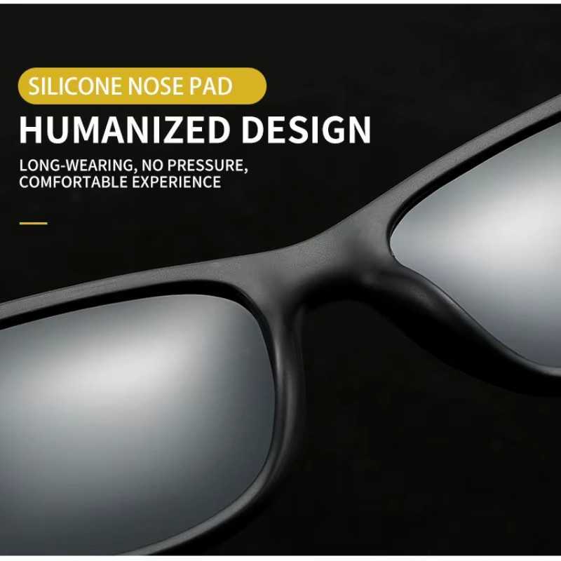 BMAD Sonnenbrille, Vollrand, Square, Kunststoff, Multicolor, Herren - Bild 1