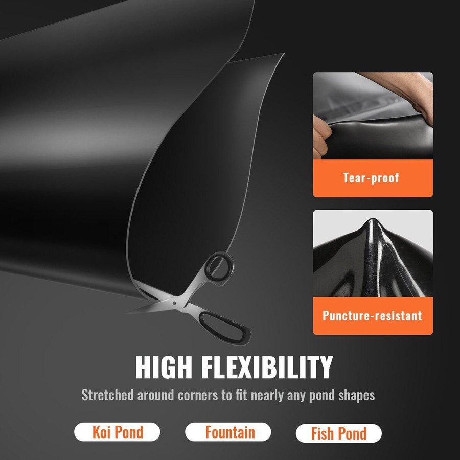 Buying Solutions, MB EPDM Teichfolie Schwarz, B: 305 cm, T: 457 cm, 1,14 mm Dicke - Bild 6