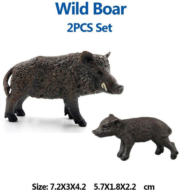 Schwein, Sauen, Ferkel, Wildschwein, Warzenschwein, Nutztierfiguren, Actionfigur, ab 3 Jahren - Bild 1