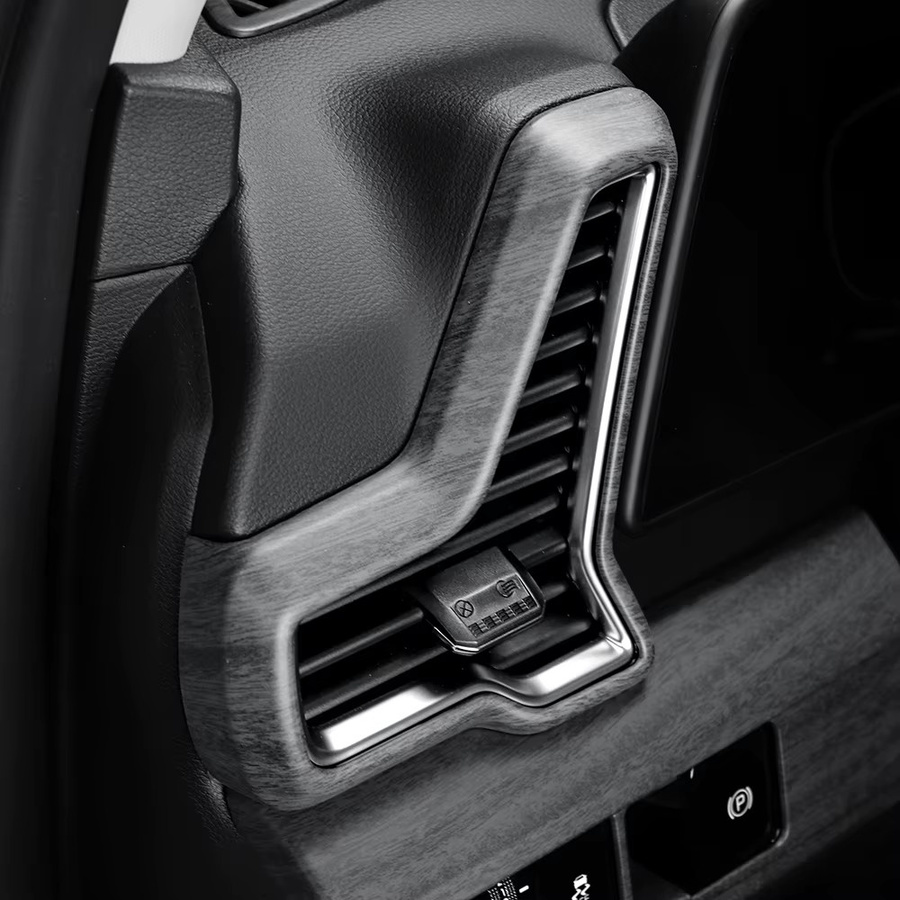 TYWZ Carbon Faser Dashboard Lüftungsdüsen Abdeckung für Kia Sportage NQ5 2023-2025 Schwarz links und rechts - Bild 3