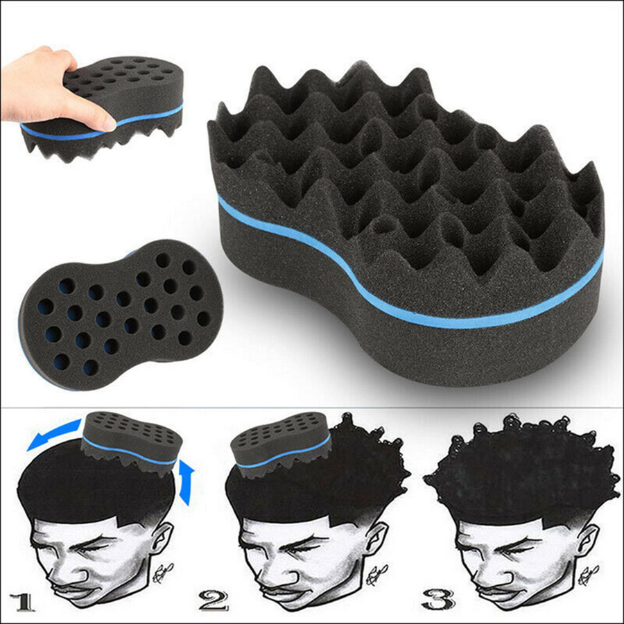Wave Barber Haarbürste Schwamm - Bild 2