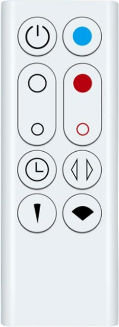 Fernbedienung für Dyson AM09 Heiß- und Kaltlüfter in Weiß - Bild 1