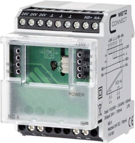 Metz Connect 110561 Netzgerät 24 V/DC 700mA 16W in Weiß - Bild 1