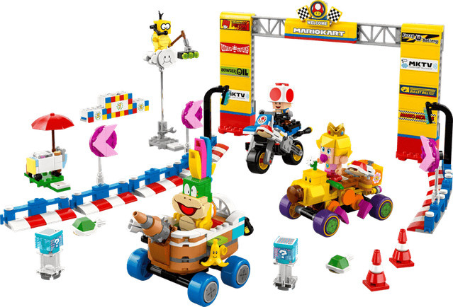 LEGO Super Mario Mario Kart Baby Peach & Grand Prix Set - Bild 5