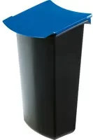 HAN Abfalleinsatz MONDO mit Klappdeckel aus Kunststoff in Schwarz oder Blau, B/T/H: 28,4 x 15,8 x 12,4 cm - Bild 1