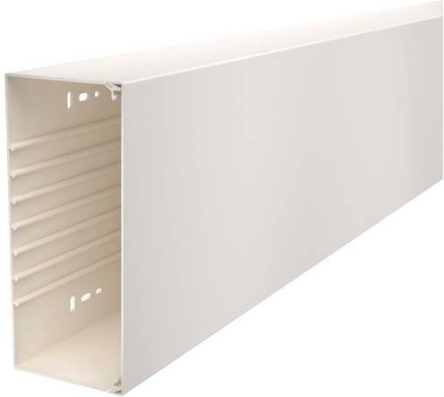 OBO Bettermann Wand- und Deckenkanal aus Kunststoff in Weiß, B/H: 230 x 100 mm - Bild 1