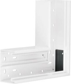 Hager Flachwinkel BR6510059016 Weiß B/T: 100 x 68 mm - Bild 1