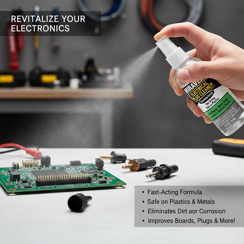 MIRAVEXL Elektrischer Kontaktreiniger-Spray, nicht leitend und rückstandsfrei, 100 ml - Bild 4