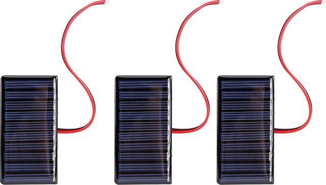 Mini Solar System DIY Modul mit USB-A und USB-C Anschlüssen, 0,3 W, 5V, Blau - Bild 1