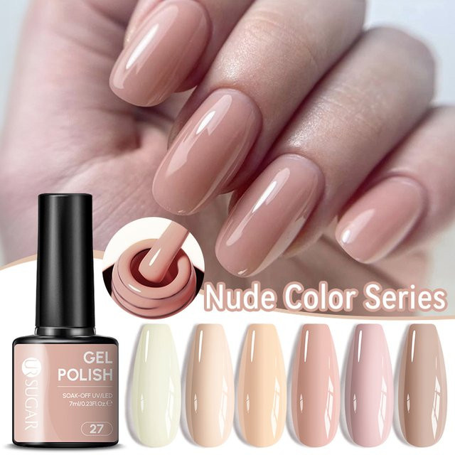 UR SUGAR Gel-Nagellack, Nude, 7 ml - Bild 1