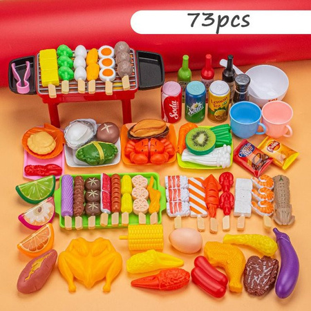 Kidsly Küche Spielzeug Simulation Lebensmittel Gemüse Grill, ab 3 Jahre