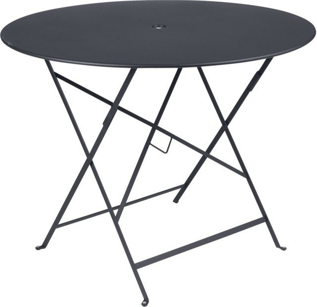 Fermob Bistro Klapptisch Rund aus Metall in Anthrazit - Bild 1
