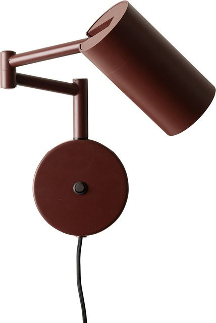 it´s about RoMi Bilbao Wandleuchte in Burgunderrot mit verstellbarem Design und GU10-Fassung - Bild 1