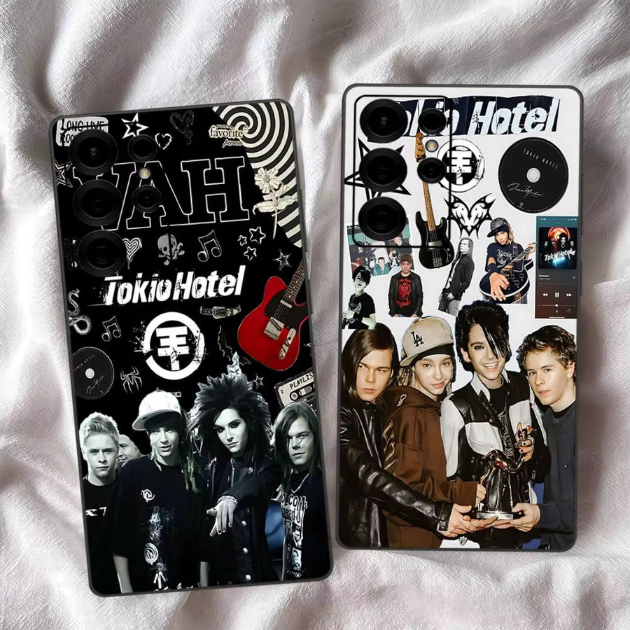 Handyhülle mit Tom Kaulitz Tokio Hotel Motiv für Samsung Galaxy S24 FE S25 Ultra S20 Lite S21 S22 S23 S24 S22 Ultra 5G in Multicolor - Bild 2