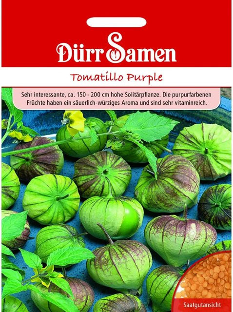 Dürr Tomatillo Purple Saatgut - Bild 1