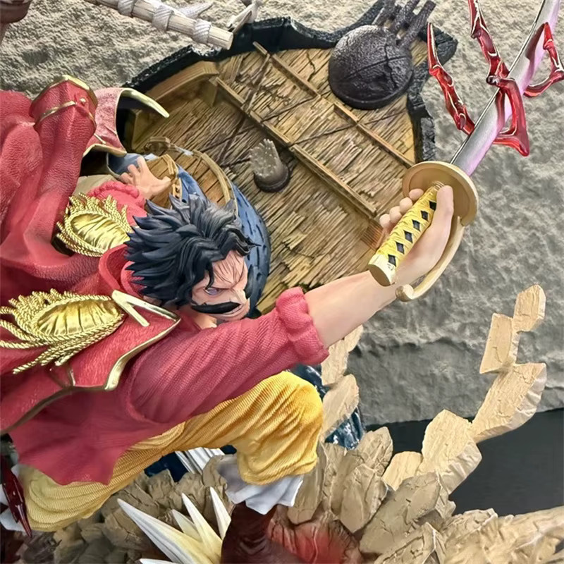 Bandai One Piece Gol D Roger Actionfigur, Harzmodell, 38cm - Bild 3