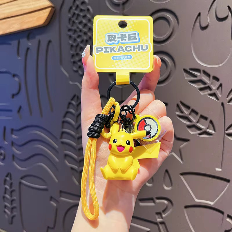 Keeppley Pokémon Schlüsselanhänger, Pikachu, Gengar, Sylveon, Sprigatito, Quaxly, Fuecoco - Bild 4
